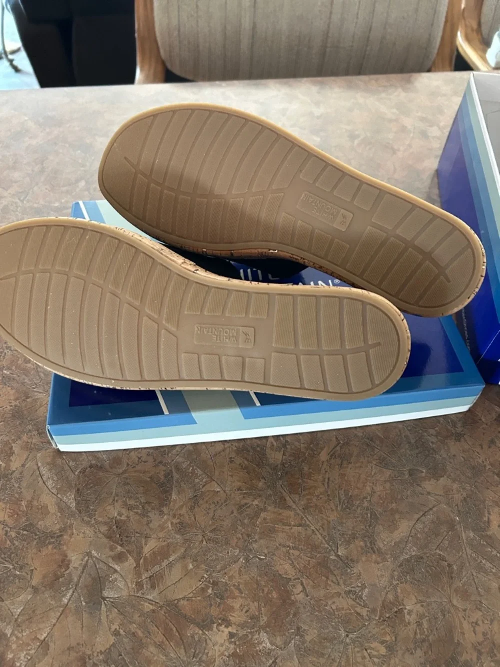 White Mountain Black And Sexy Bling Slides